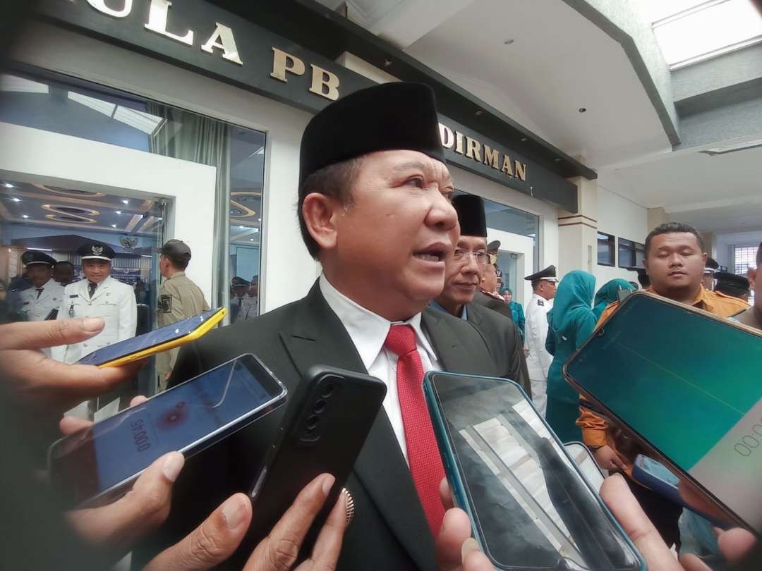 Bupati Jember Hendy Siswanto mengapresiasi kinerja seluruh OPD dan masyarakat yang sudah percaya (Foto: Rusdi/Ngopibareng.id)