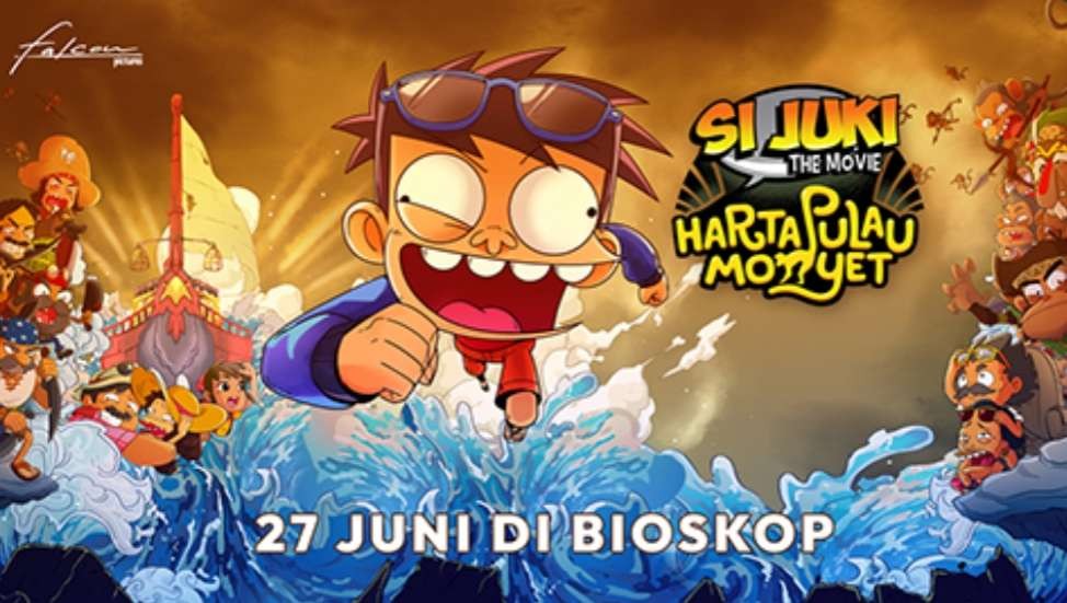 Film animasi karya anak bangsa, Si Juki The Movie Harta Pulau Monyet. (Foto: Falcon)