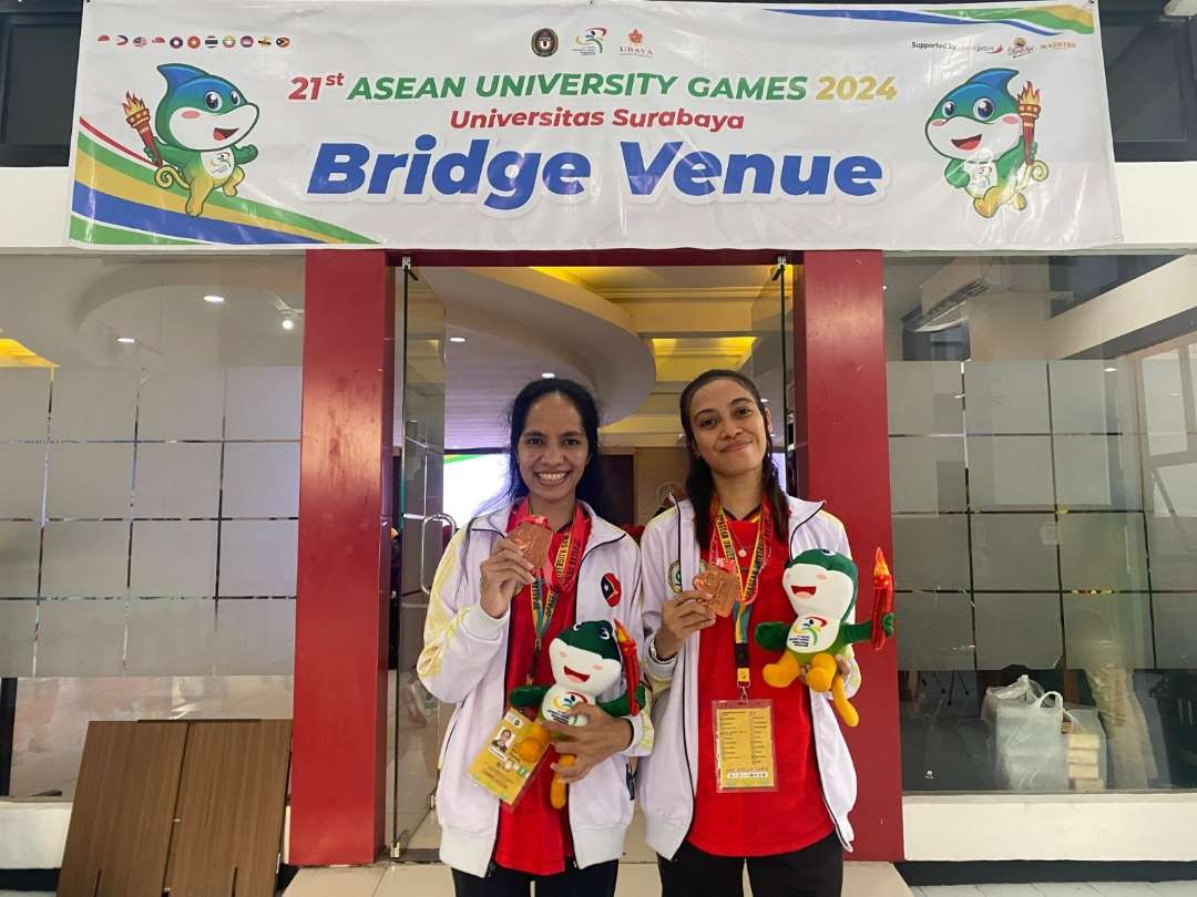 Zelia Camoes dos Santos dan Florencia da Conceicao. (Foto: Ubaya)