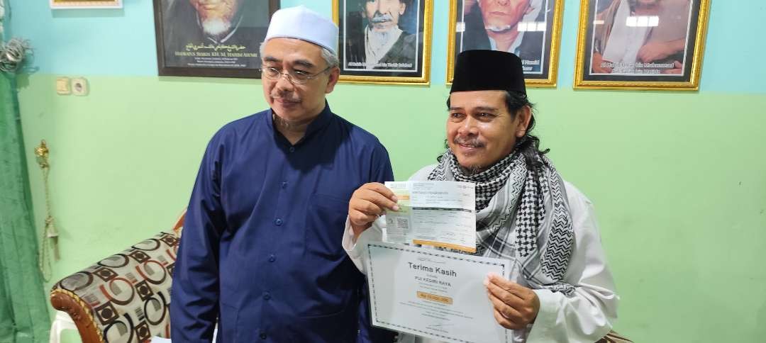 Konsisten Bela Rakyat Palestina, PUI Kediri Raya Berikan Bantuan Kemanusiaan (Foto: Fendi Lesmana/ngopibareng.id9