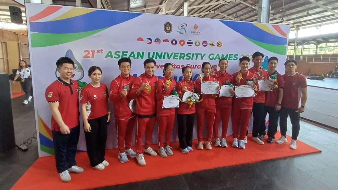 Tim Mahasiswa Wushu Indonesia tampil di AUG 2024. (Foto: Istimewa)