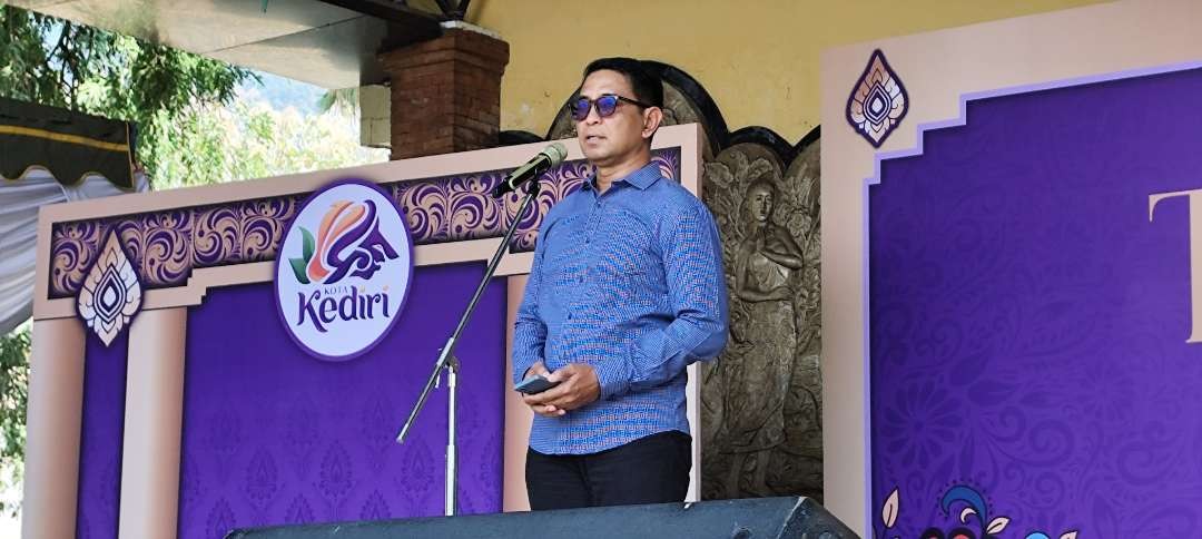 Kepala Dinas Pariwisata Kepemudaan dan Olahraga Kota Kediri Zachrie Achmad. (Foto: Fendhy Lesmana/Ngopibareng.id)