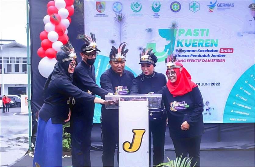 Bupati Jember Hendy Siswanto saat meluncurkan program Jember Pasti Keren, pada tanggal 1 Juni 2022 (Foto: Diskominfo Jember)