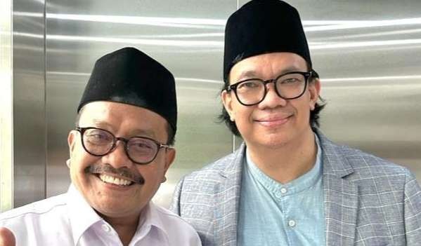 Sekadar ilustrasi: Ketua PW ISNU Jatim Prof M Mas'ud Said bersama Prof Nadirsyah Hosen. (Foto: fok/ngopibareng.id)