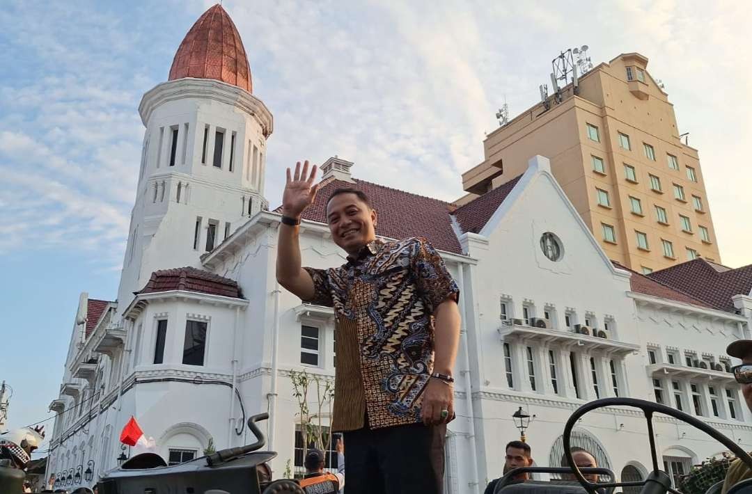 Kota Lama dengan segala keindahan dan nilai sejarahnya, diresmikan Walikota Surabaya Eri Cahyadi, Rabu 3 Juli 2024 malam. (Foto: Istimewa)