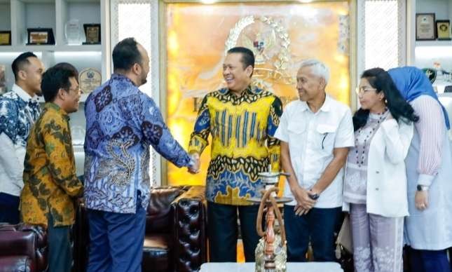 Ketua MPR RI, Bambang Soesatyo menerima Perhimpunan Dokter Spesialis Bedah Plastik Rekonstruksi dan Estetik Indonesia (PERAPI). (Foto: Istimewa)