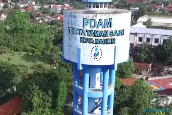 Perusahaan Daerah Air Minum (PDAM) Tirta Taman Sari Kota Madiun. (Foto: dok. pdam.madiunkota.go.id)