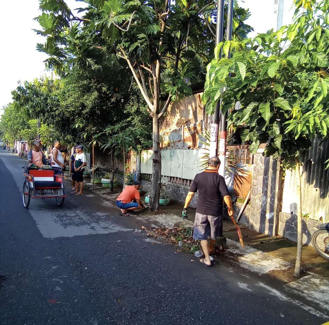 Potret perkampungan di Kelurahan Nambangan Lor Kecamatan Manguharjo, Kota Madiun. (Foto: dok. ppid Kelurahan Nambangan Lor)