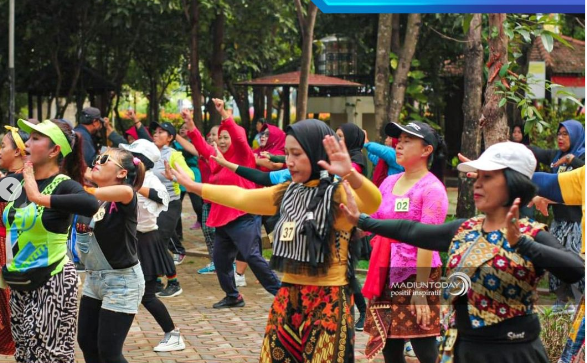 Pasar Jadoel Ngegong di Kelurahan Ngegong, Kecamatan Manguharjo, Kota Madiu7n resmi dibuka untuk umum, Minggu 14 Juli 2024. (Foto: Instagram: madiuntoday)