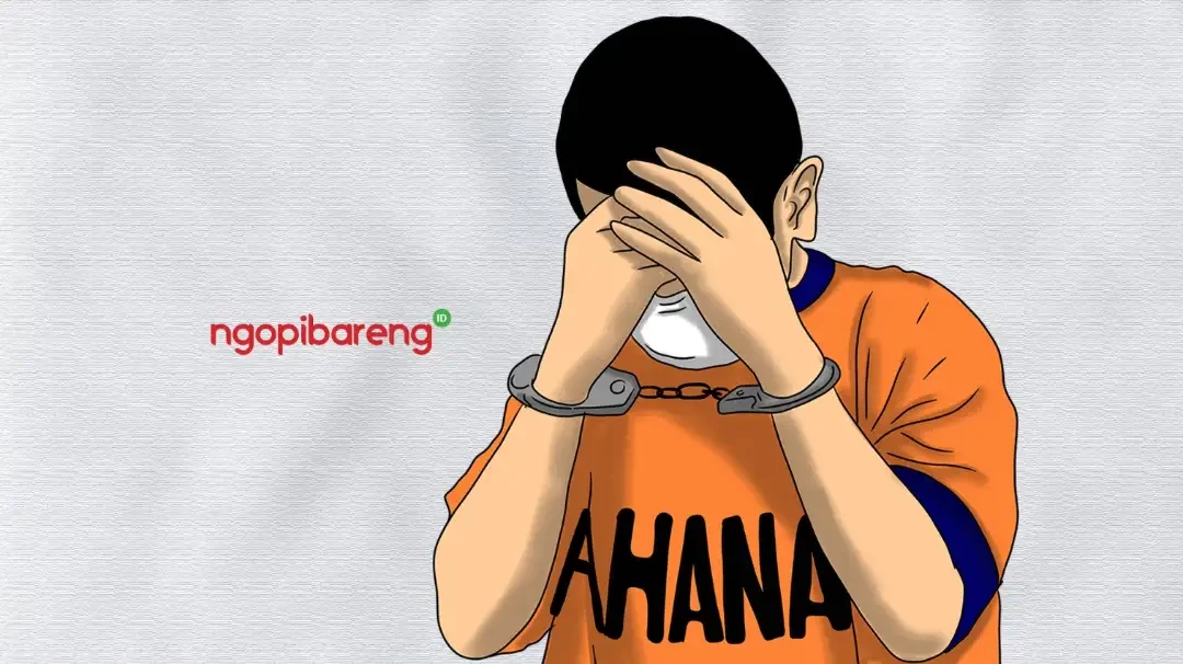 eorang pria di Banyuwangi nekat membacok tetangganya. Pemicunya, pelaku tersinggung karena tetangganya memutar musik dengan volume tinggi. (Ilustrasi: Ngopibareng.id)