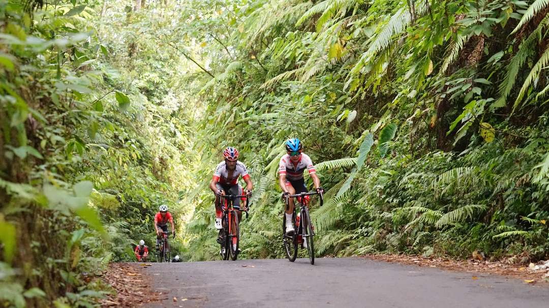 Rute paling menantang pada ITdBI berada di etape empat yakni di jalur menuju Ijen (foto: Humas Pemkab Banyuwangi)