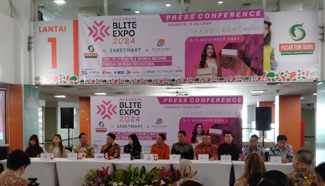 Manajemen Pasar Turi Baru akan adakan expo yang baru pertama kali di dunia dilakukan. (Foto: Amir tejo/Ngopibareng.id)