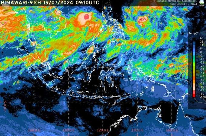 Udara dingin. Angin Monsun Australia yang bertiup menuju Benua Asia melewati Wilayah Indonesia dan perairan Samudera Hindia  menyebabkan udara jadi dingin di saat kemarau, pada Juli-Agustus. (Foto: dok. bmkg)