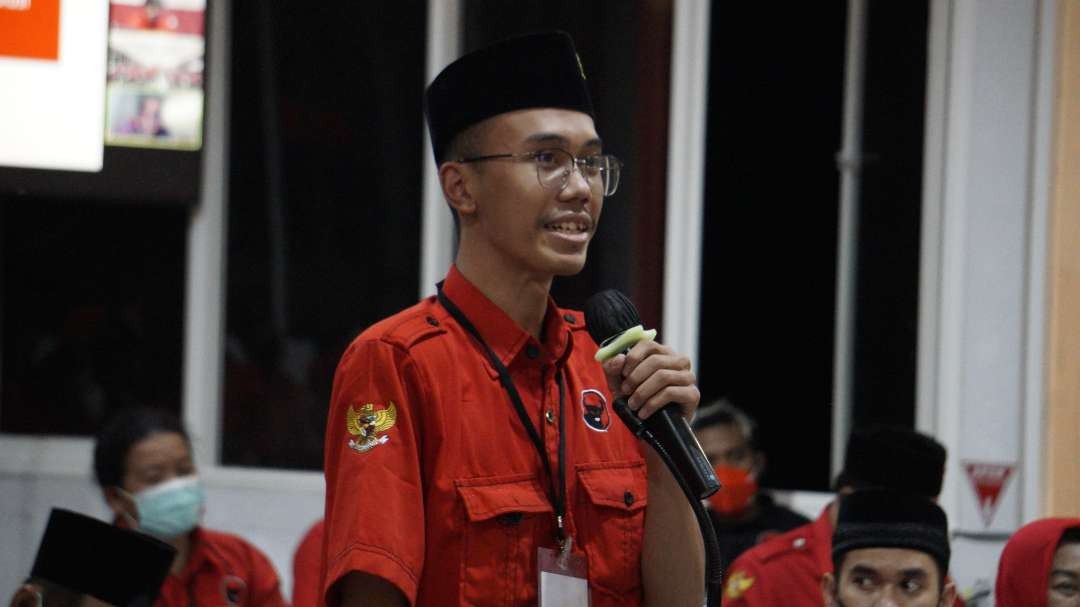 Juru bicara Eri Cahyadi-Armuji, Mirza Akmal. (Foto: Dok. Tim Pemenangan ErJI))