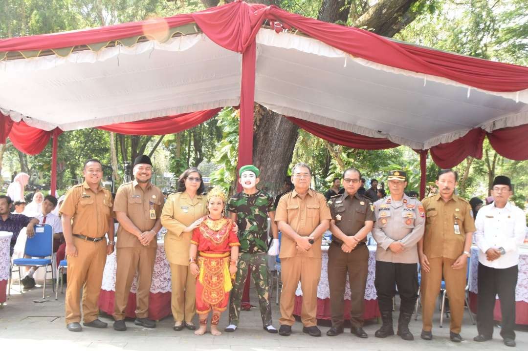 PJ Walikota Kediri Zanariah menghadiri peringatan Hari Anak Nasional ke-40 dan launching SLB Ramah Anak. (Foto: Istimewa)