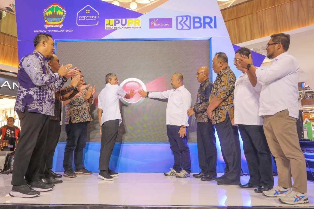 Sekretaris Daerah Provinsi Jateng, Sumarno, saat peringatan Hari Perumahan Nasional, di Mal Ciputra Semarang, Rabu, 24 Juli 2024. (Foto: Pemprov Jawa Tengah)