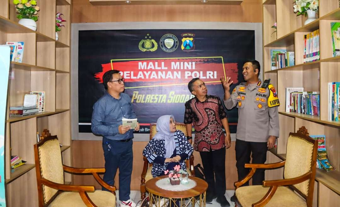 Kunjungan Kemen PANRB di Polresta Sidoarjo (foto :Aini/Ngopibareng.id)