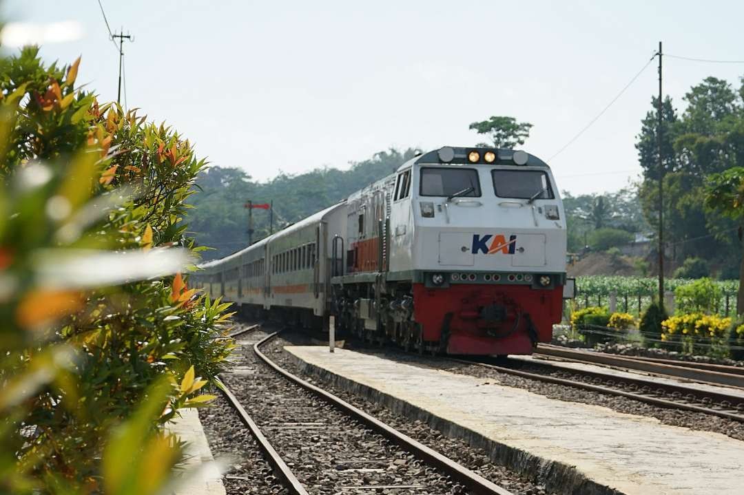 KA Blambangan Ekspres kini melayani rute Stasiun Ketapang, Banyuwangi ke Stasiun Senen, Jakarta pulang pergi (Foto: Istimewa)