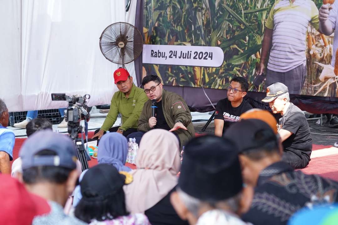 Ngobrol Gayeng Bareng Petani, Bupati Kediri Petakan Potensi Pertanian Jagung (Foto: Istimewa)