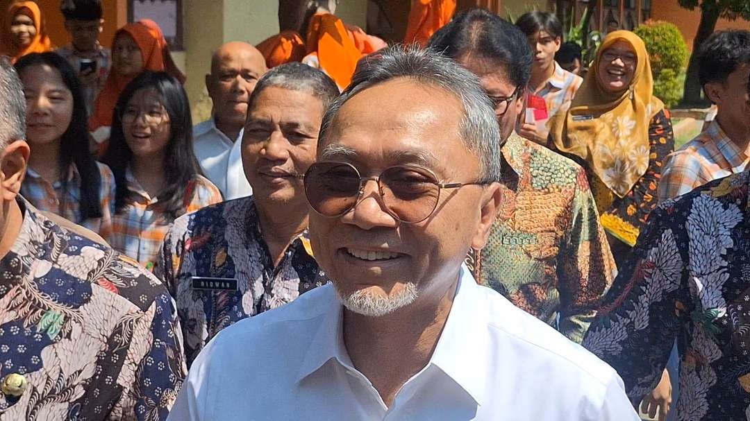 Menteri Perdagangan (Mendag), Zulkifli Hasan. (Foto: Julianus Palermo/Ngopibareng.id)