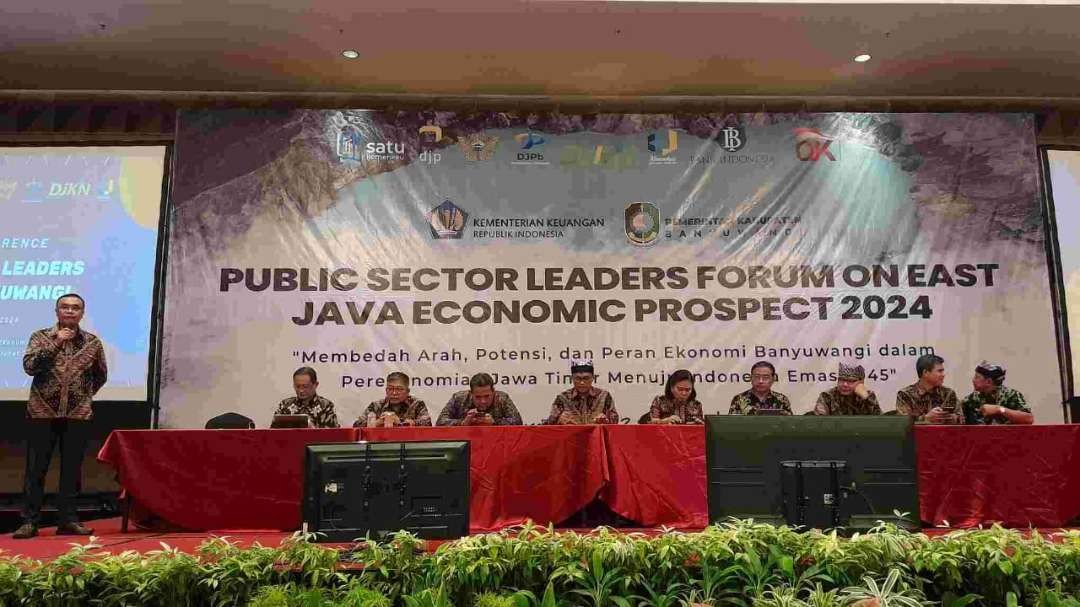 Forum Public Sector Leaders Forum On East Java Economic Prospect 2024. (Foto: istimewa)