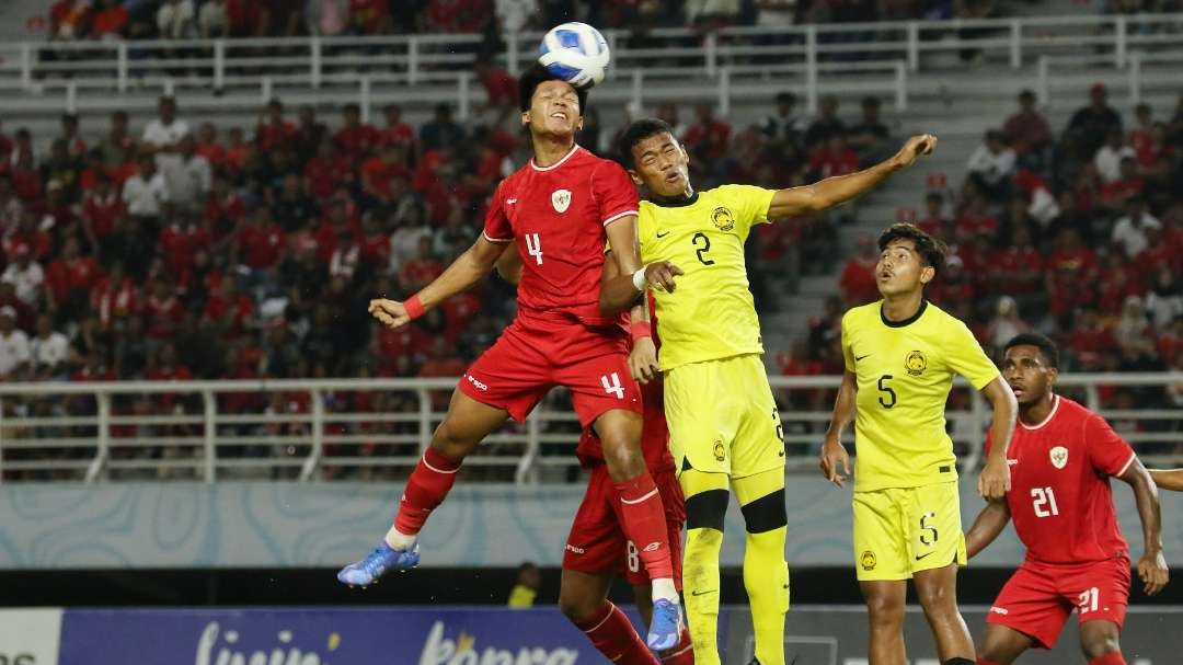 Indonesia U-19 vs Malaysia U-19. (Foto: Fariz Yarbo/Ngopibareng.id)