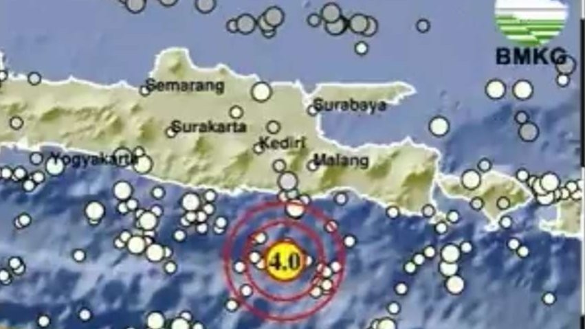 Gempa bumi mengguncang Malang, Sabtu 27 Juli 2024. (Foto: BMKG)