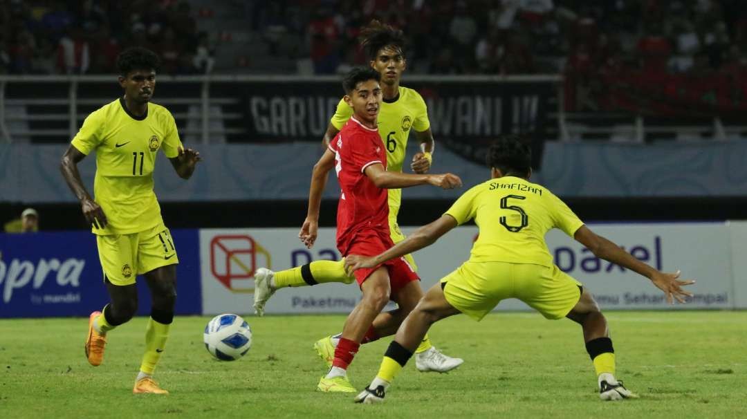 Timnas Indonesia sukses melangkah ke final Piala AFF U-19 usai kalahkan Malaysia 1-0. (Foto: Fariz Yarbo/Ngopibareng.id)