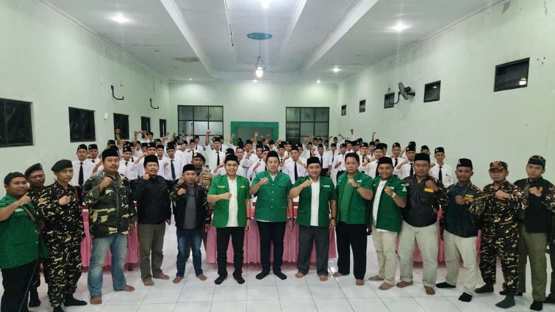 Ketua Umum PP GP Ansor, H. Addin saat hadir di BLK ( Balai Latihan Kerja) ke Jepang yang diinisiasi PC GP Ansor Tulungagung. (Foto: imam for ngopibareng.id)