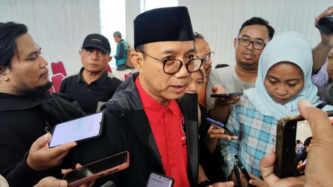 Wakil Ketua DPD PDI Perjuangan Jatim, Budi Sulistyono. (Foto: Fariz Yarbo/Ngopibareng.id)