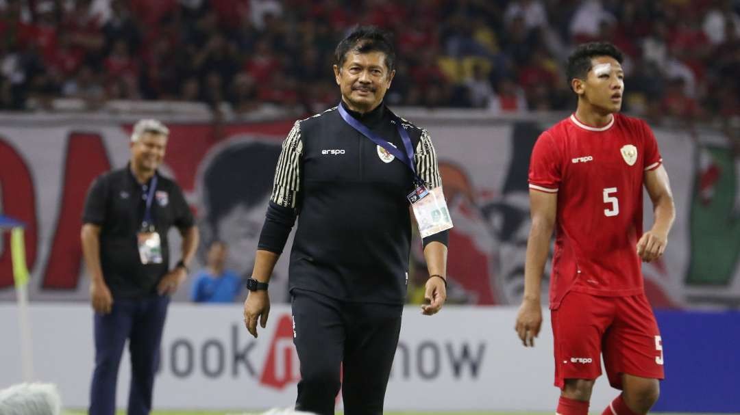 Pelatih Timnas U-19 Indonesia, Indra Sjafri. (Foto: Fariz Yarbo/Ngopibareng.id)