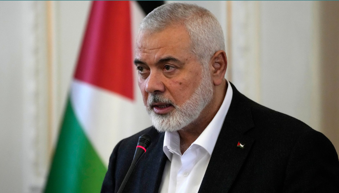 Pimpinan Hamas Ismail Haniyeh dikabarkan tewas di Teheran, Iran, Rabu 31 Juli 2024. Haniyeh dibunuh dalam serangan dan razia kelompok zionis di Iran. (Foto: Ist)