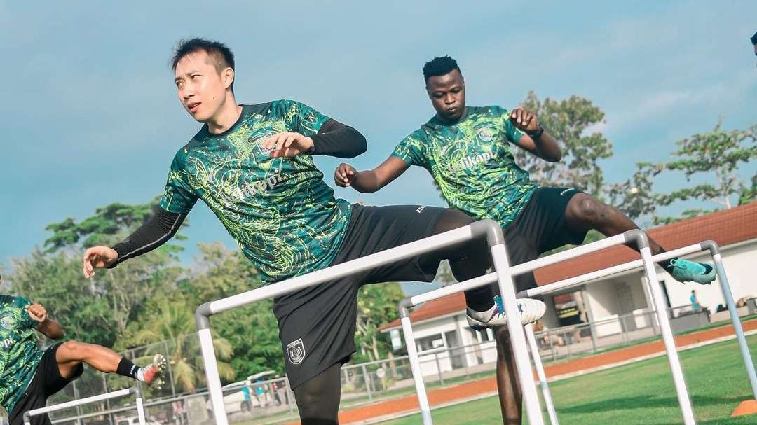 Persela Lamongan sudah memulai pemusatan latihan di Yogyakarta. (Foto: Instagram @perselafc)