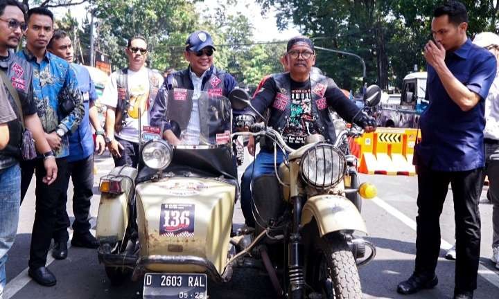 Penampilan motor boleh sangar, tapi anggota Bikers Brotherhood MC Indonesia, harus tetap beradab dan taat aturan. (Foto: Istimewa)