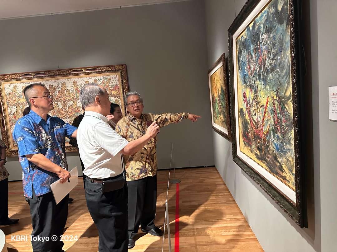 Kedutaan Besar RI di Jepang menggelar seminar bertemakan Indonesia’s Culture and Charm di Tokyo Fuji Art Museum, Hachioji, Tokyo. (Foto: KBRI Tokyo)