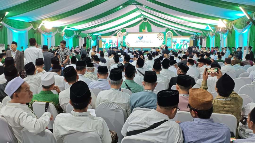 Suasana Konferwil Nahdatul Ulama Jawa Timur di Ponpes Tebuireng Jombang, Jumat, 2 Agustus 2024.
