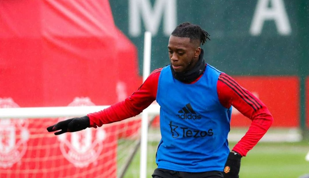 Aaron Wan-Bissaka menuntut bayaran jutaan poundsterling jika dipaksa hengkang dari MU. (Foto: X/@awbissaka)