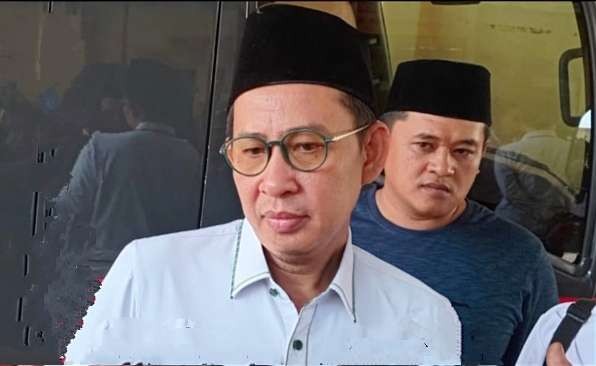 Ketua DPC PKB Situbondo Lora Ali Yafie Mughni menilai mantan Sekjen DPP PKB Lukman Edy telah mencemarkan nana baik pengurus PKB dan membuat gaduh PKB  se-Indonesia. (Foto: Hunas PKB Situbondo)