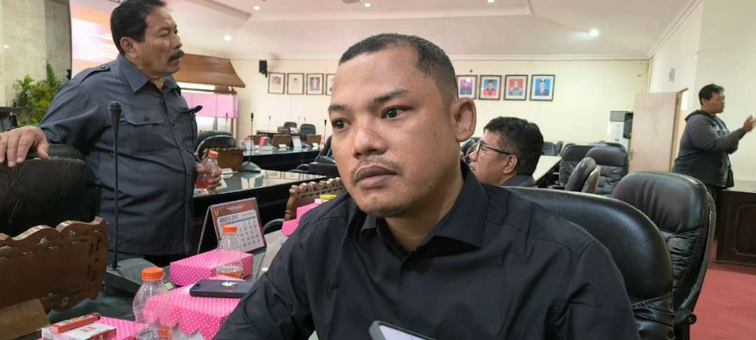 Anggota DPRD Kota Kediri dari Fraksi PKB sekaligus Ketua Desk Pilkada 2024, Afif Fachrudin Wijaya pertimbangkan usung kader PKB Kabupaten Kediri maju di Pilwali Kediri 2024. (Foto: Fendi Lesmana/Ngopibareng.id)