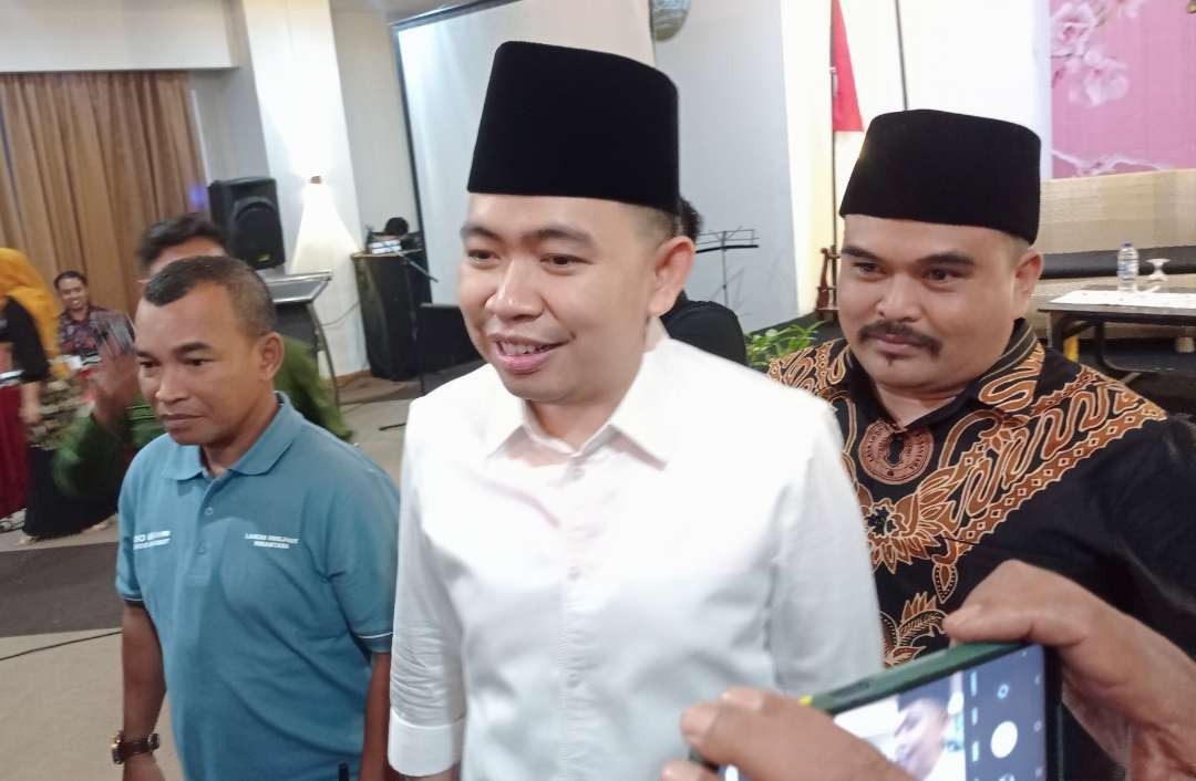 Gus Fawait menyatakan siap mengundurkan diri dari anggota DPRD Jember sebagai komitmen mematuhi putusan MK (Foto: Rusdi/Ngopibareng.id)