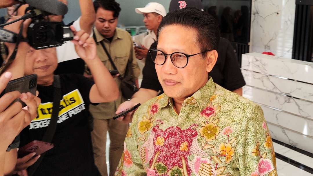 Ketua PKB Jatim, Abdul Halim Iskandar tak kan biarkan Khofifah-Emil melawan kotak kosong dalam Pilgub Jatim 2024. (Foto: Fariz Yarbo/Ngopibareng.id)