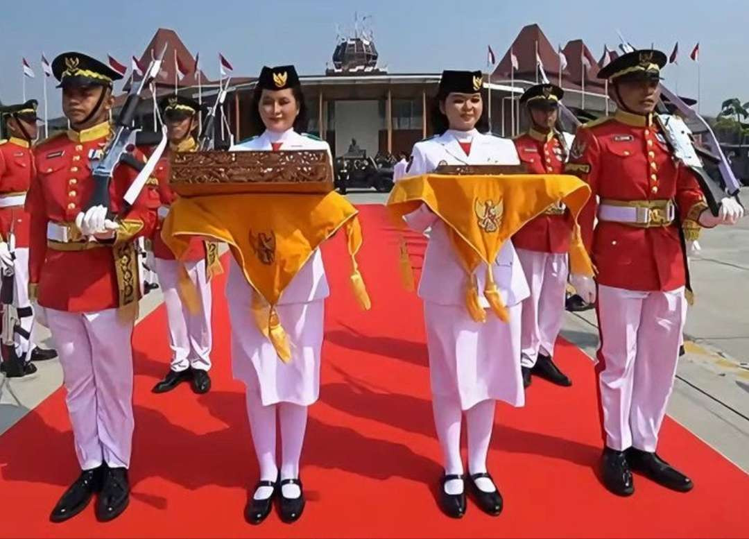 Kirab bendera duplikat pusaka Merah Putih dan teks Proklamasi, dari Monas Jakarta ke IKN, Sabtu 10 Agustus 2024. (Foto: Istimewa)