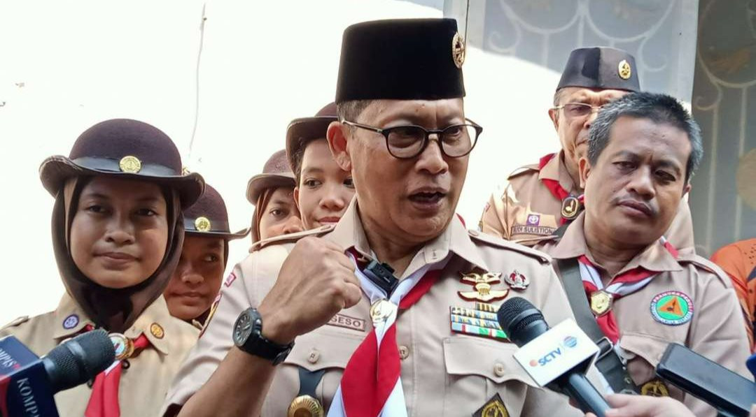 Ketua Kwartir Nasional Gerakan Pramuka, Komjen (Pur) Budi Waseso menegaskan bahwa Gerakan Pramuka bertujuan murni, yaitu mempersiapkan generasi Pancasilais untuk masa depan bangsa. (Foto: Istimewa)