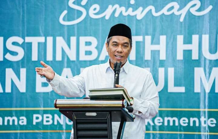 Nahdlatul Ulama (NU) selalu mendialogkan nash dengan realitas, ketika menetapkan hukum. Kata Wakil Ketua Umum PBNU KH Zulfa Mustofa. (Foto: Ist)