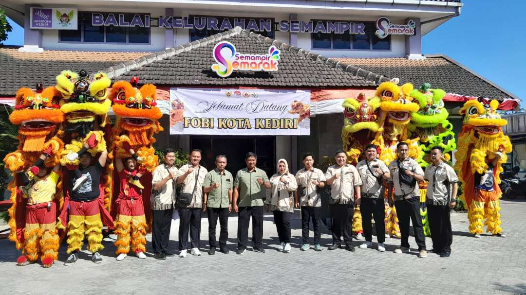 Pengurus FOBI Kota Kediri dilantik, KONI Optimis Cabang Olahraga Barongsai Sumbang Medali di Poprov (Istimewa)