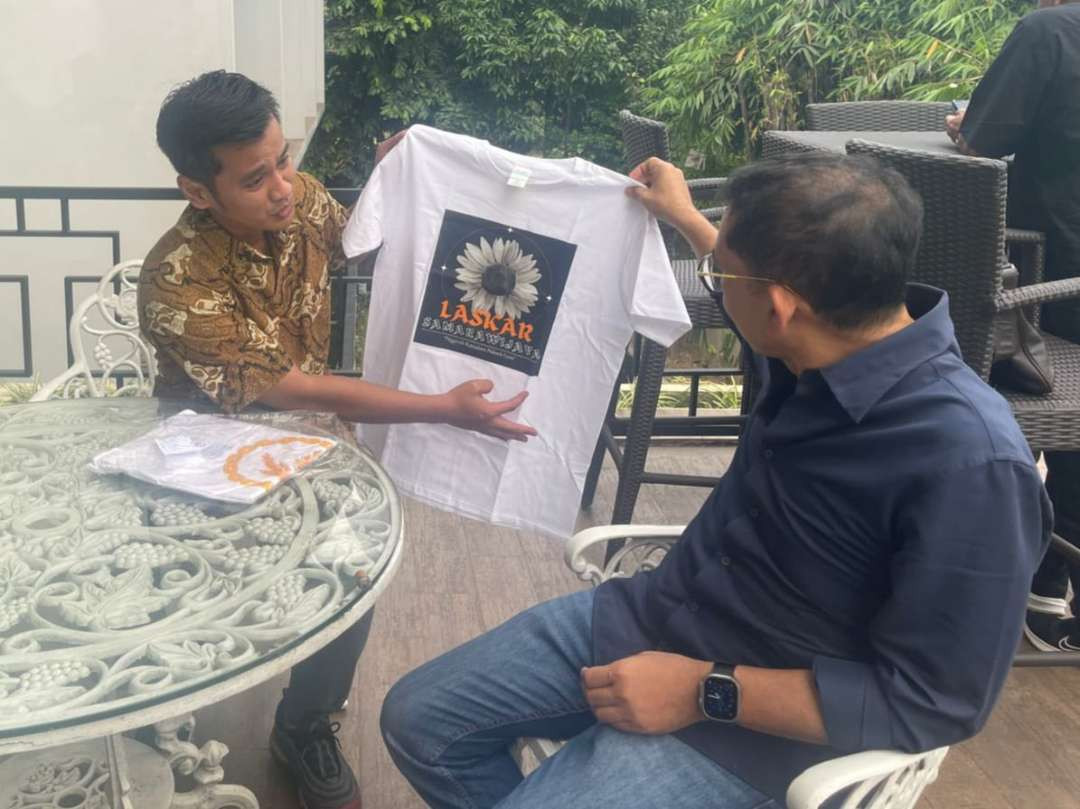 Bakal Calon Walikota Kediri 2024, Reza Darmawan, mengadakan pertemuan dengan Fadli Zon (Foto: Istimewa)