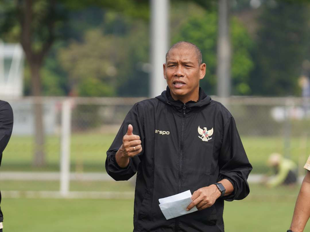 Pelatih kepala timnas Indonesia U-17 Nova Arianto. (Foto: PSSI)