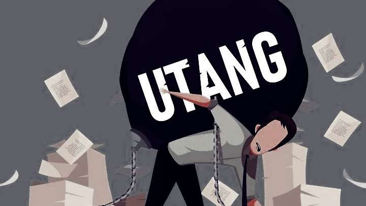 Beban utang (ilustrasi)