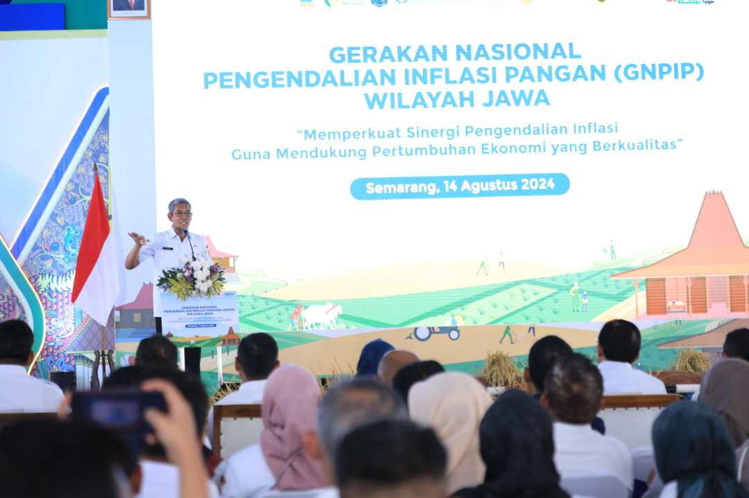 Provinsi Jawa Tengah dipilih menjadi lokasi penyelenggaraan Gerakan Nasional Pengendalian Inflasi pangan (GNPIP) Wilayah Jawa  pada 2024.(Foto: Istimewa)