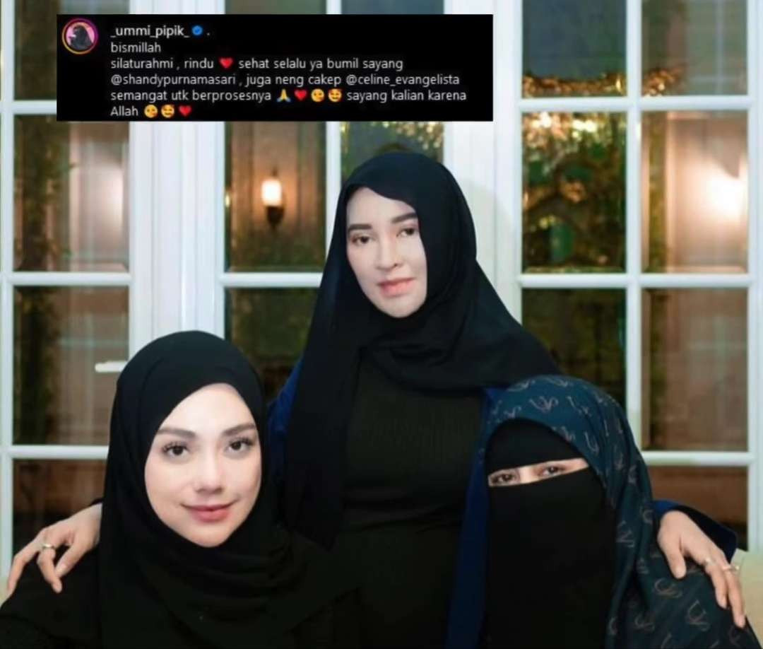 Celine Evangelista Mualaf, Umi Pipik: Semoga Istiqomah